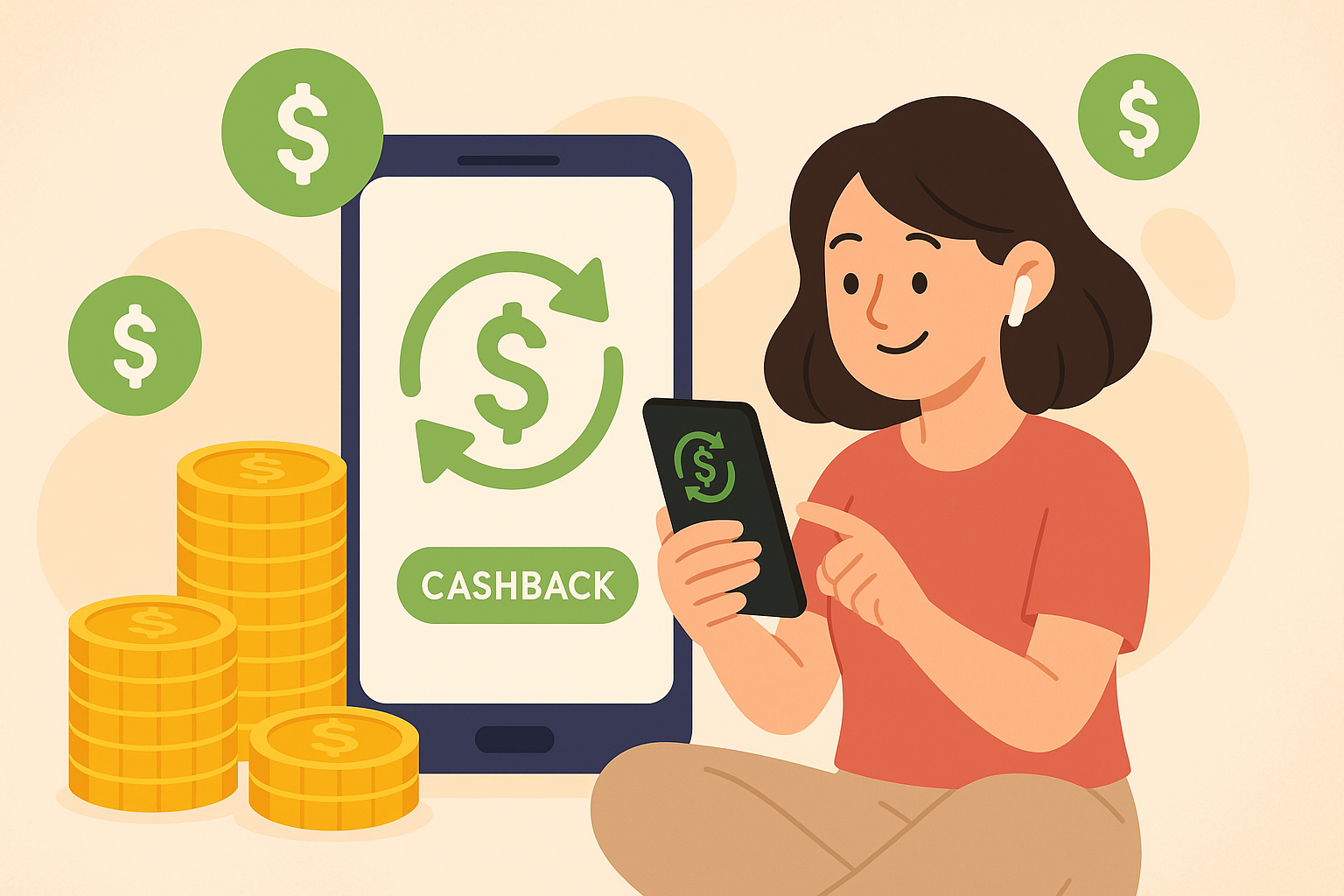 Descubra como funciona o cashback e conheça os apps mais confiáveis para ganhar dinheiro de volta nas suas compras. Guia completo 2025.